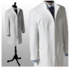 Áo blouse trắng chất liệu y tế
